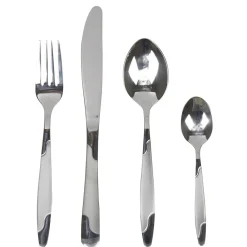 Gifi Ménagère 24 pièces couleur argent Sale