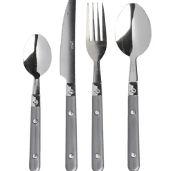 Gifi Ménagère 16 pièces gris