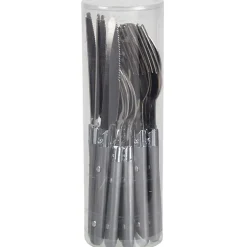 Gifi Ménagère 16 pièces gris