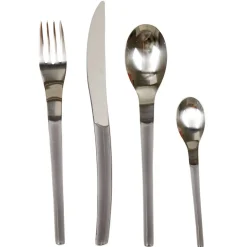 Gifi Ménagère 16 pièces gris Discount