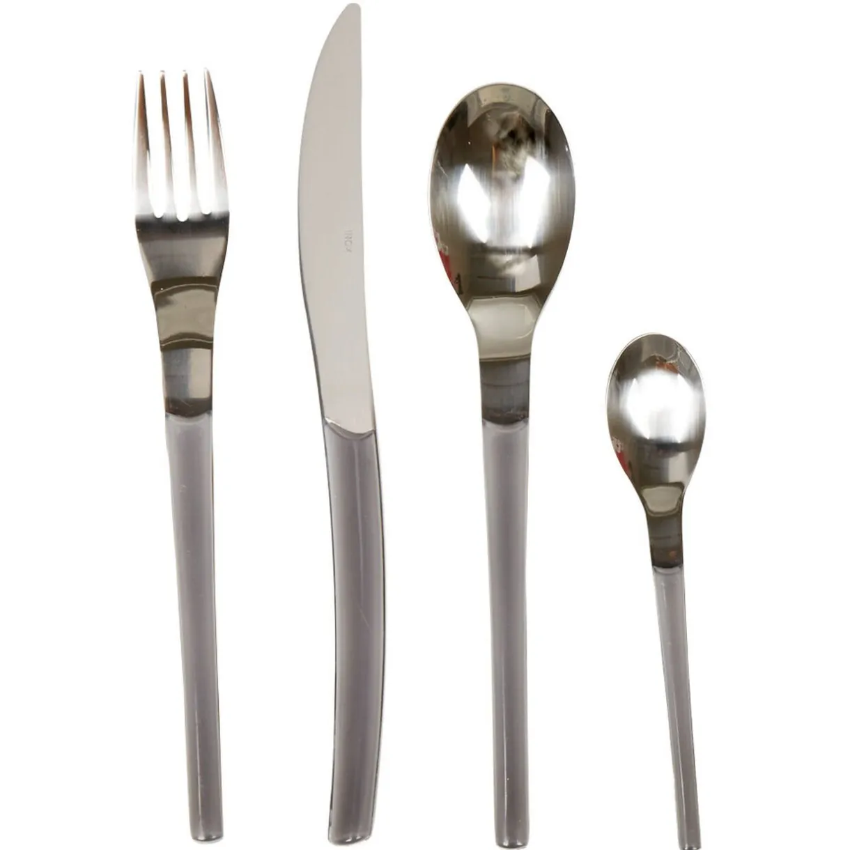 Gifi Ménagère 16 pièces gris Discount