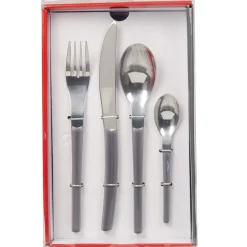 Gifi Ménagère 16 pièces gris Discount