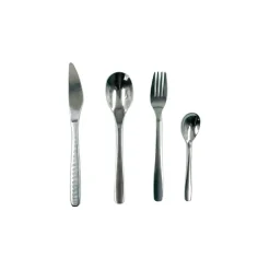 Gifi Ménagère 16 pièces inox gris