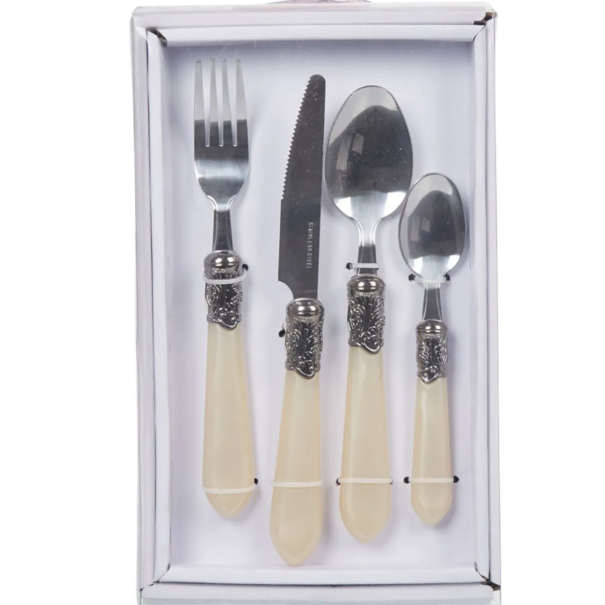 Gifi Ménagère 24 pièces nacré Outlet