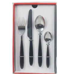 Gifi Ménagère 24 pièces noir New