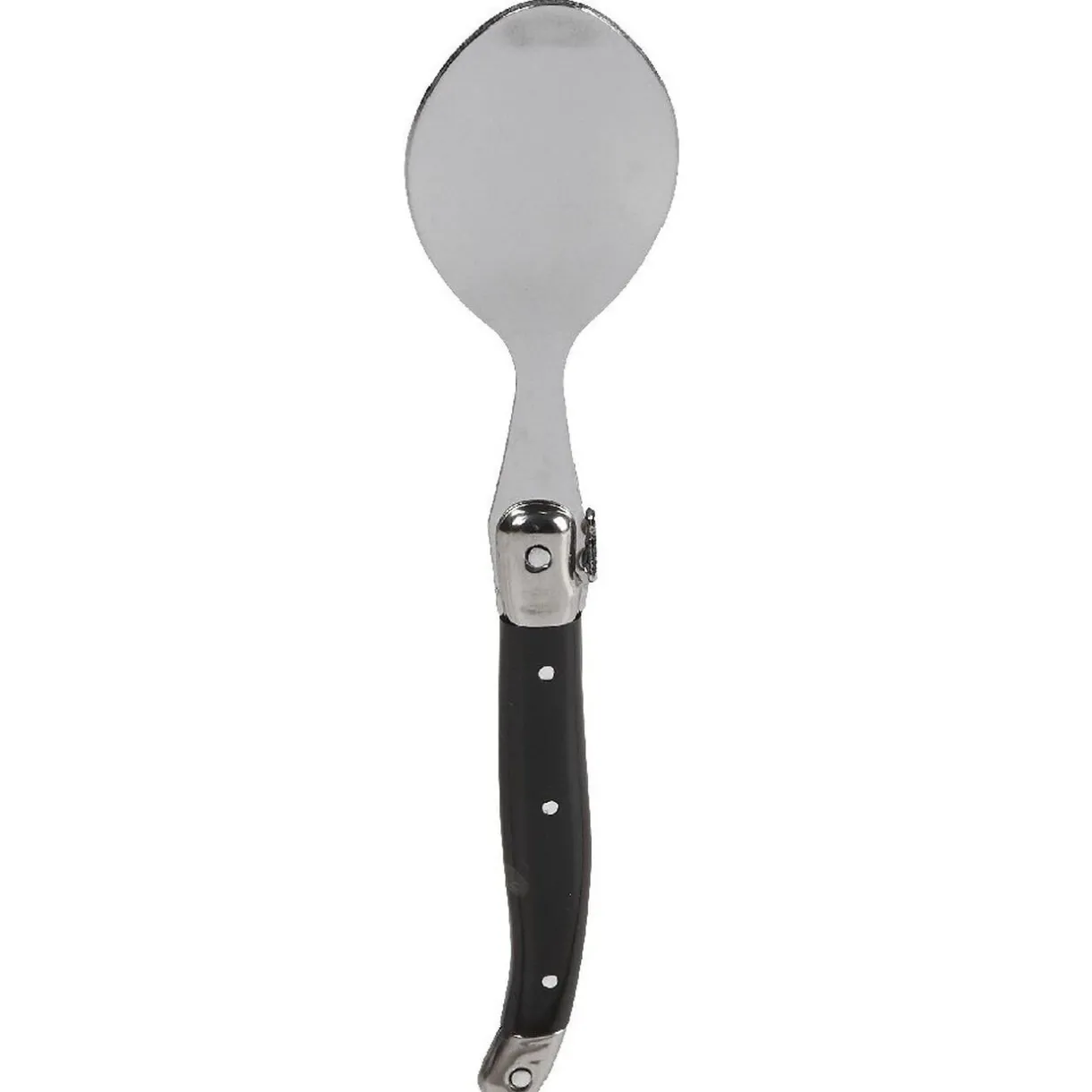 Gifi Ménagère 32 pièces noir et gris chromé Clearance