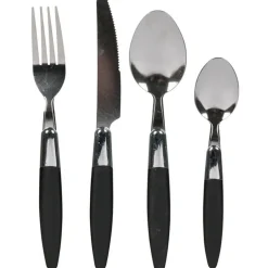 Gifi Ménagère 24 pièces noire