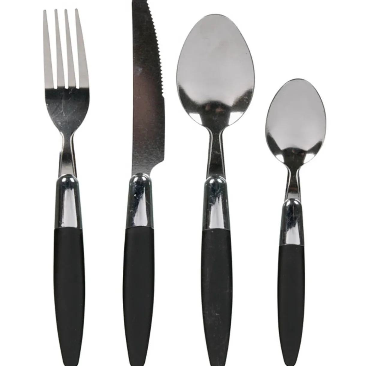 Gifi Ménagère 24 pièces noire