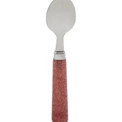 Gifi Ménagère 24 pièces paillettes rouge