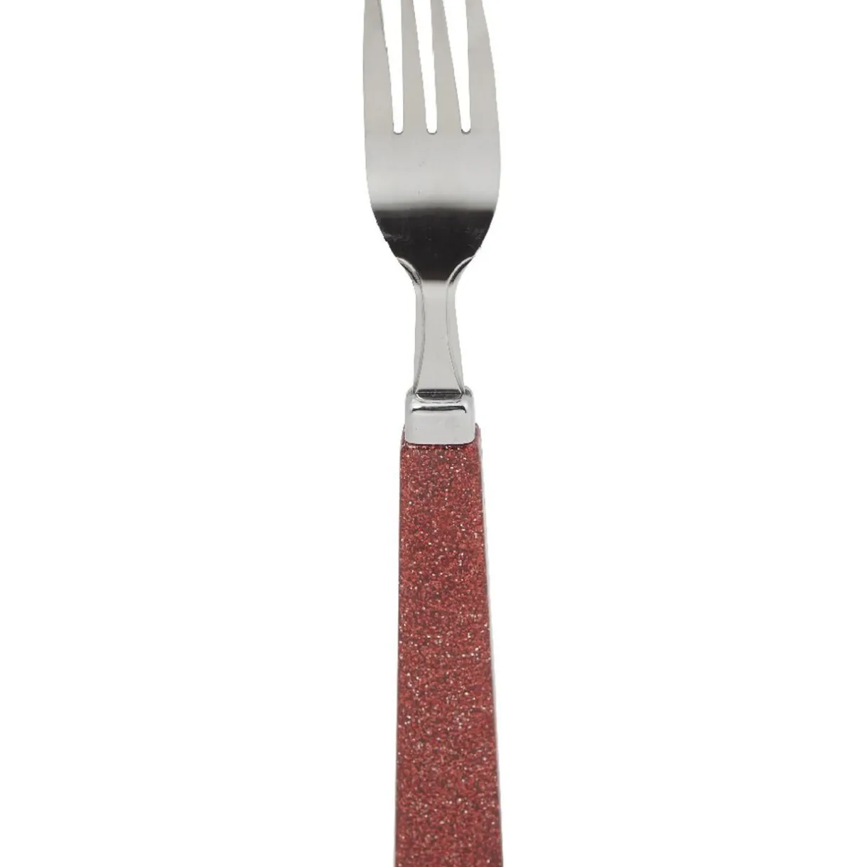 Gifi Ménagère 24 pièces paillettes rouge
