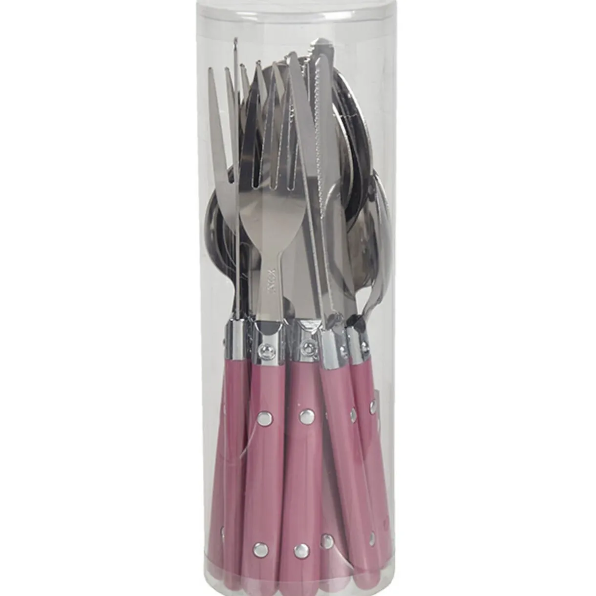 Gifi Ménagère 16 pièces rose New