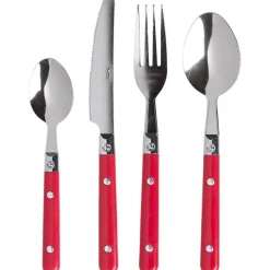 Gifi Ménagère 16 pièces rouge