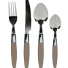 Gifi Ménagère 24 pièces taupe Best