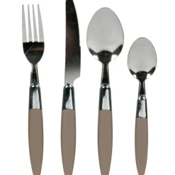 Gifi Ménagère 24 pièces taupe Best