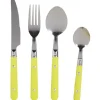 Gifi Ménagère 16 pièces vert anis Clearance