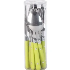 Gifi Ménagère 16 pièces vert anis Clearance