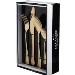 Gifi Ménagère dorée inox 24 pièces Discount