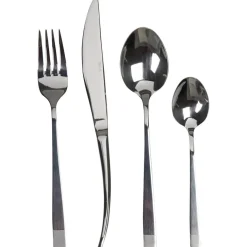 Gifi Ménagère hotelière inox argenté 16 pièces
