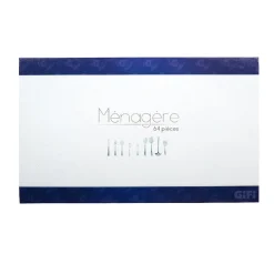 Gifi Ménagère inox 64 pièces Clearance