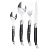 Gifi Ménagère inox manche gris 24 pièces