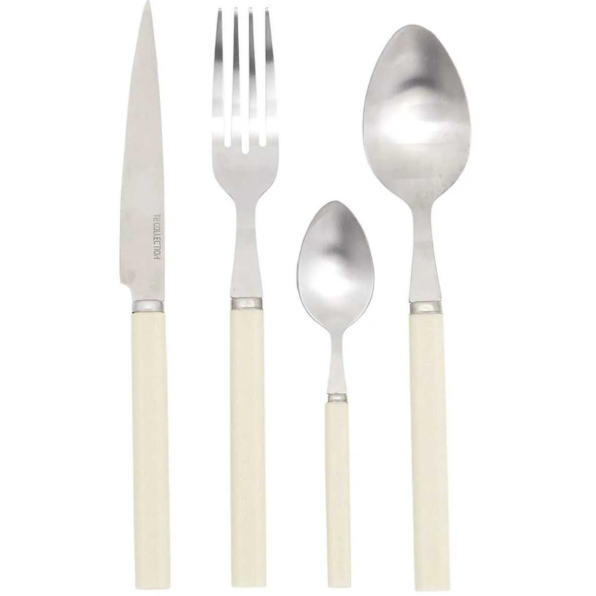 Gifi Ménagère laguiole cottage 16pcs ivoire