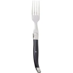 Gifi Ménagère Laguiole inox gris anthracite 16 pièces