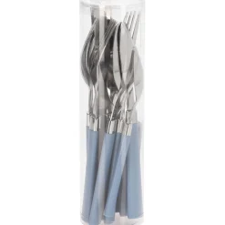 Gifi Ménagère manche bleu 12 pièces