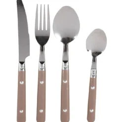 Gifi Ménagère taupe 16 pièces Best