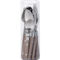 Gifi Ménagère taupe 16 pièces Best