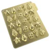 Gifi Moule à chocolats de Noël en silicone New