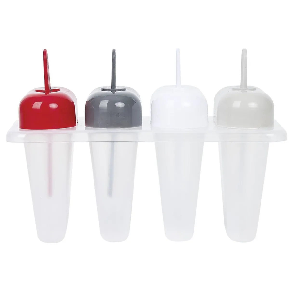 Gifi Moule à glace avec manche coloré x 4