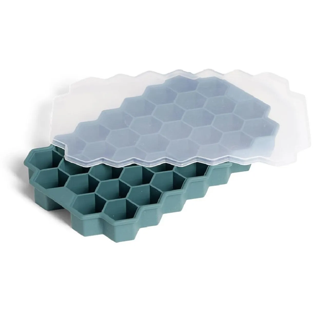 Gifi Moule à glaçon forme hexagonale silicone 20,8x12,5x2,3cm Clearance