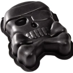 Gifi Moule à gâteau forme pirate silicone 26x19xH5,5cm Outlet