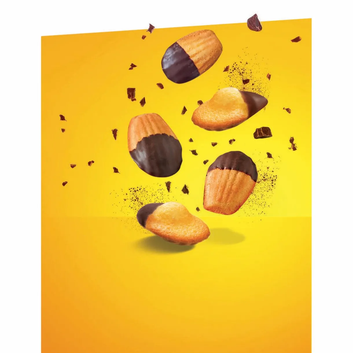 Gifi Moule à madeleines en silicone Tefal 8 pièces