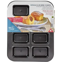 Gifi Moule à mini cake coeur coulant en métal x8 Clearance