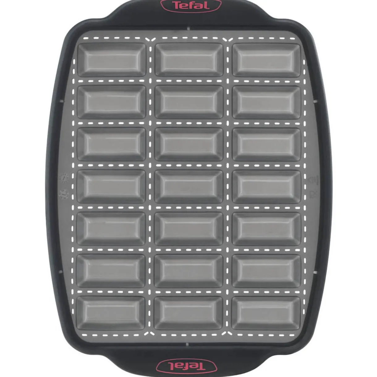 Gifi Moule à minis financiers en silicone Tefal 21 pièces Best