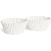 Gifi Moule à muffin papier x50 blanc Discount