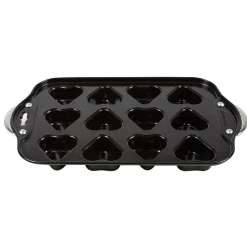Gifi Moule à muffins coeurs avec fonds amovibles Sale