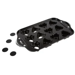 Gifi Moule à muffins coeurs avec fonds amovibles Sale