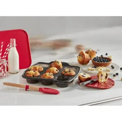 Gifi Moule à muffins en silicone rétractable Tefal 9 pièces Sale