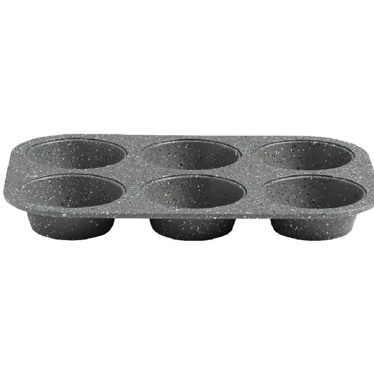 Gifi Moule à muffins gris effet marbre New