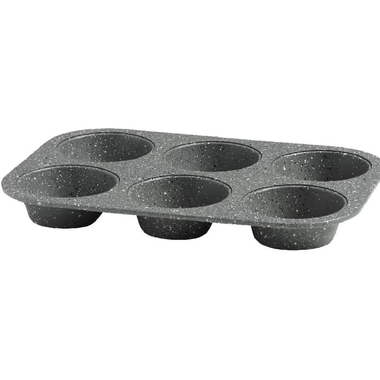 Gifi Moule à muffins gris effet marbre New