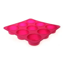 Gifi Moule 9 muffins silicone rose Sale