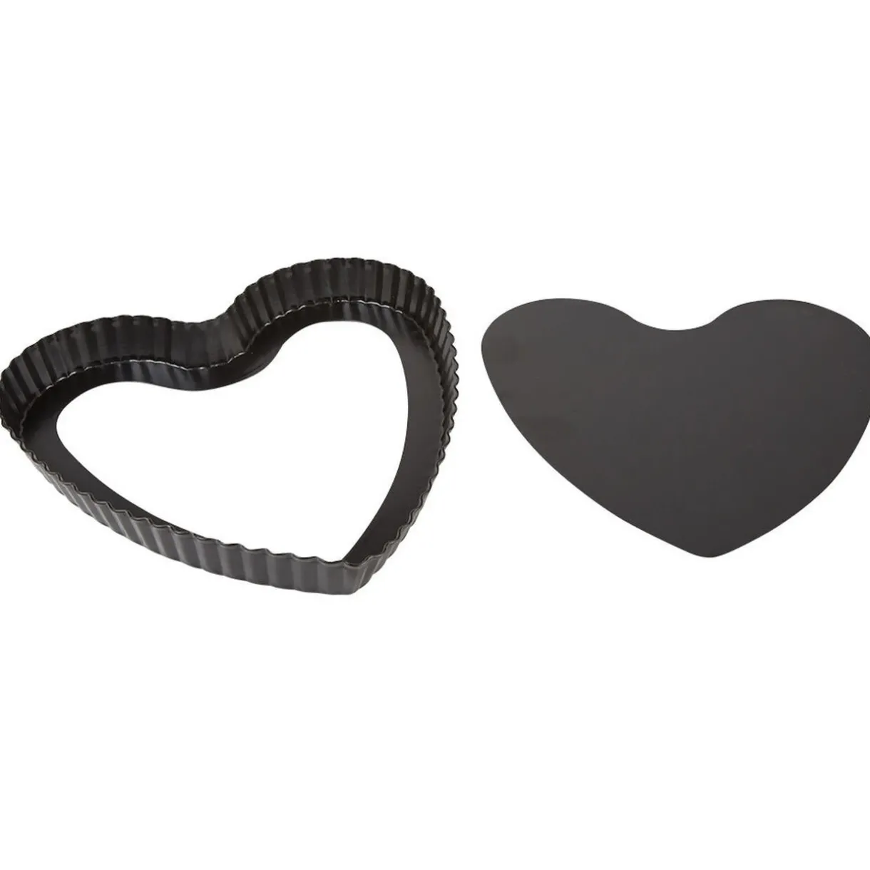 Gifi Moule à pâtisserie forme coeur avec fond amovible