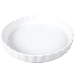 Gifi Moule à tarte en céramique blanc Outlet