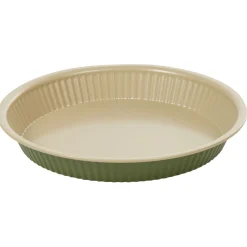 Gifi Moule à tarte rond B-NAT beige et vert Sale