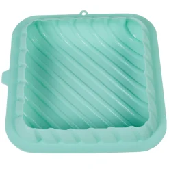 Gifi Moule carré pixel 3D silicone vert New