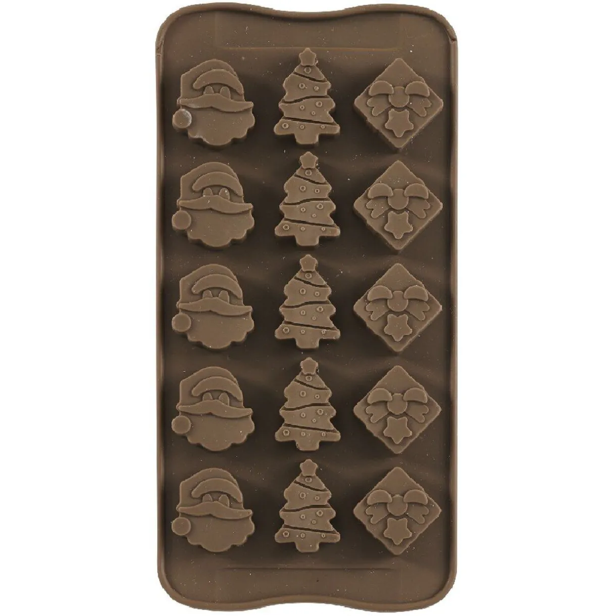 Gifi Moule de Noël pour chocolats marron Outlet