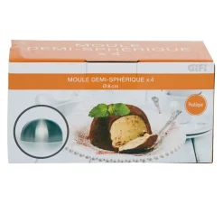Gifi Moule forme dôme acier x4 New