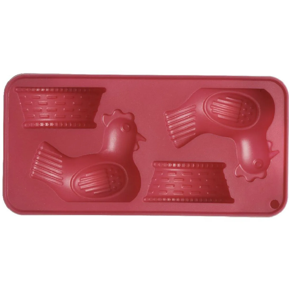 Gifi Moule pour chocolats de pâques 2 poules 2 paniers Best
